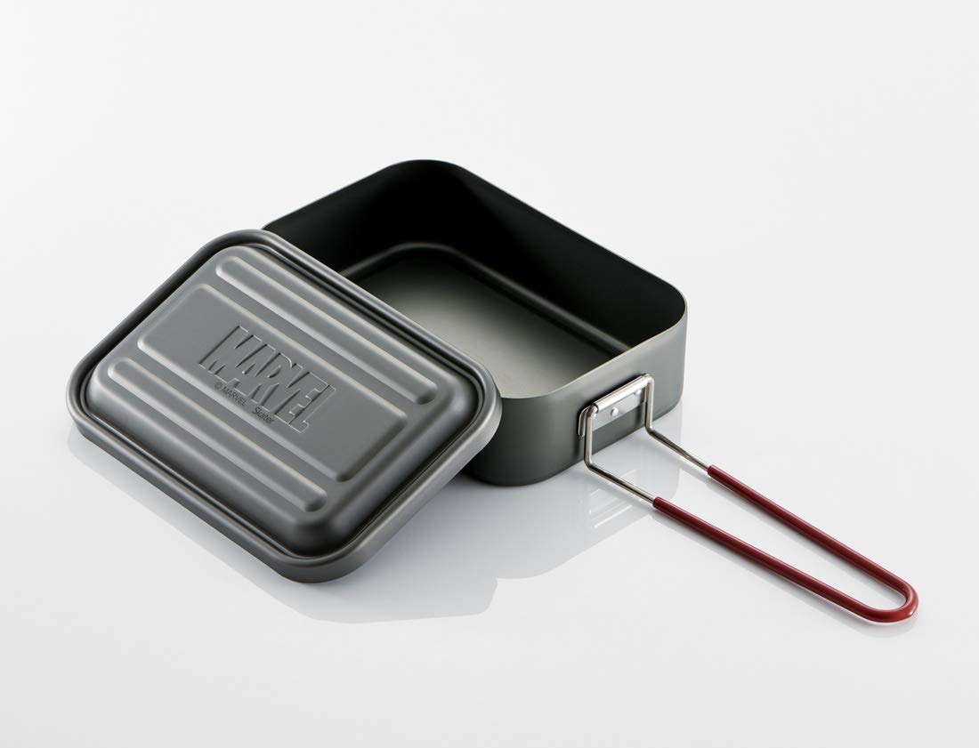 1000ml Skater Outdoor Marvel Mess Box - AFTM10 No Seasoning Required- Japan Figure Store - #1 Bring To You The Best Japanese Goods