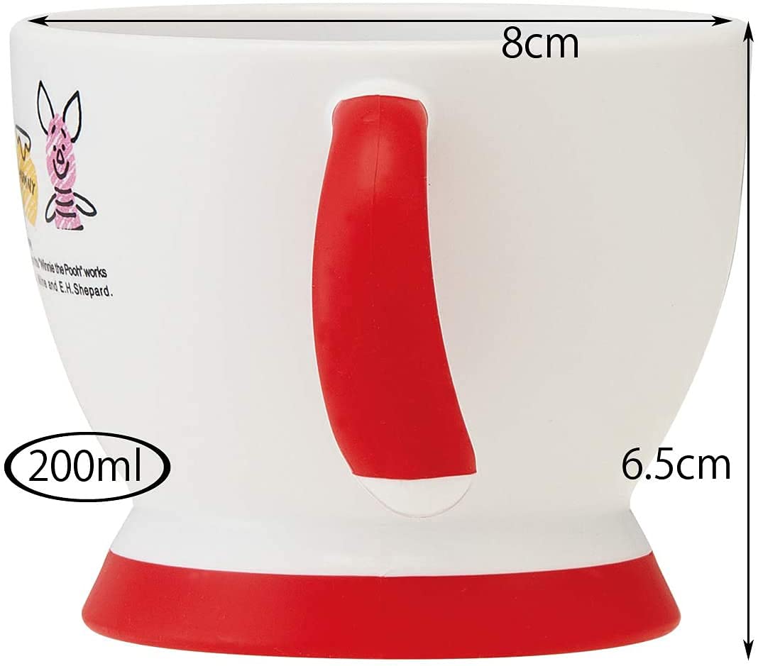 Skater Disney Pooh Sketch Baby Two-Handed 200ml Easy Grip Mug - WP21- Japan Figure Store - #1 Bring To You The Best Japanese Goods