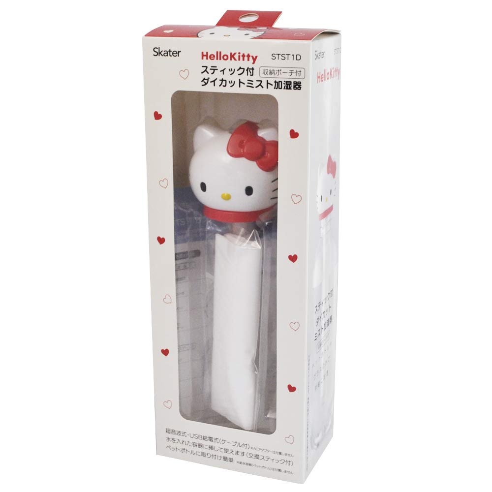 Skater Ultrasonic USB Humidifier Stick Type Pet Bottle Compatible with Die Cut Mist Hello Kitty Model- Japan Figure Store - #1 Bring To You The Best Japanese Goods