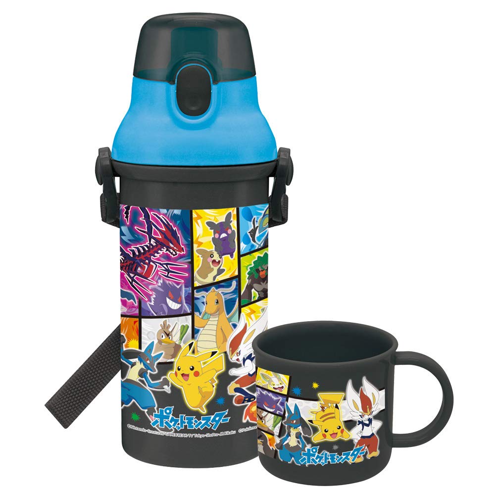 Skater Pokemon 21 Pocket Monsters Antibacterial Plastic Cup Dishwasher Safe Made in Japan- Japan Figure Store - #1 Bring To You The Best Japanese Goods