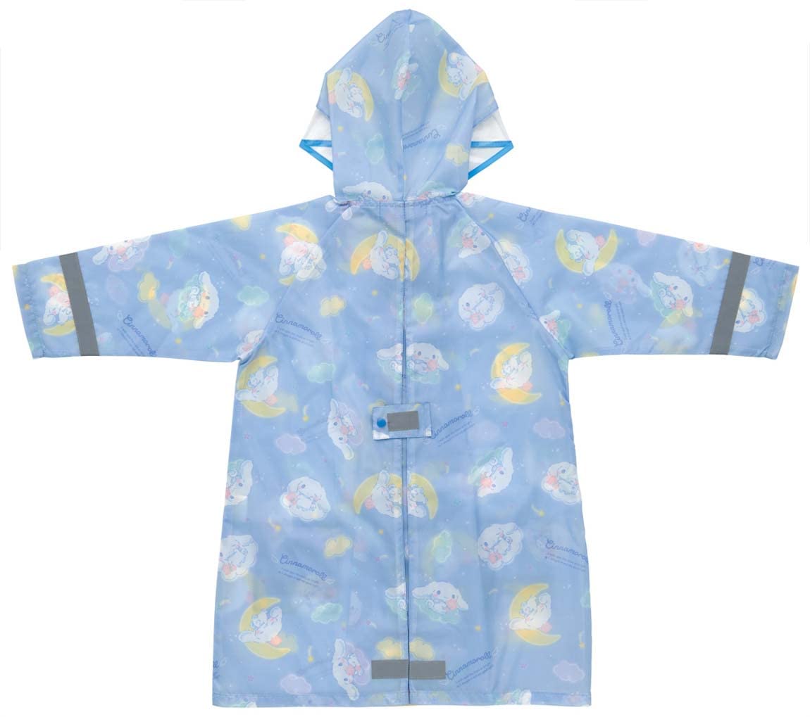 Skater Kids Raincoat Cinnamoroll Starry Sky Suitable for 110-125cm Sanrio Raco1N-A- Japan Figure Store - #1 Bring To You The Best Japanese Goods