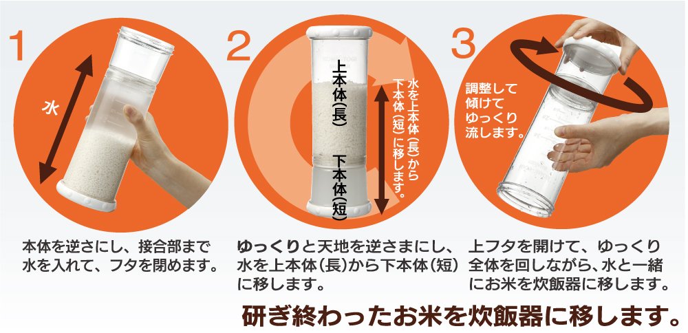 Skater White Rice Shaker Made in Japan - Rws1- Skater Brand High-quality Rice Cooking Aid- Japan Figure Store - #1 Bring To You The Best Japanese Goods