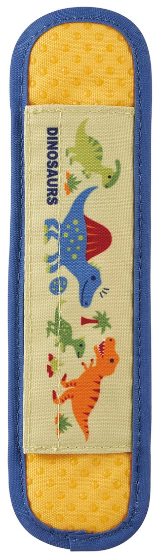 Skater Dinosaur Picnic Water Bottle with Shoulder Belt Cover Pad Lsvc1-A- Japan Figure Store - #1 Bring To You The Best Japanese Goods