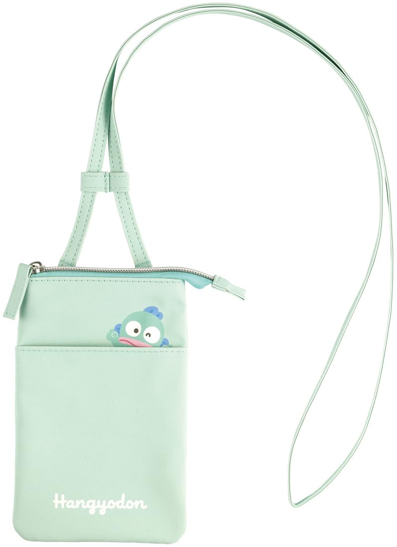 Skater Smartphone Pouch Zsp1-A - Crossbody and Neck Hanging Case Hangyodon Design