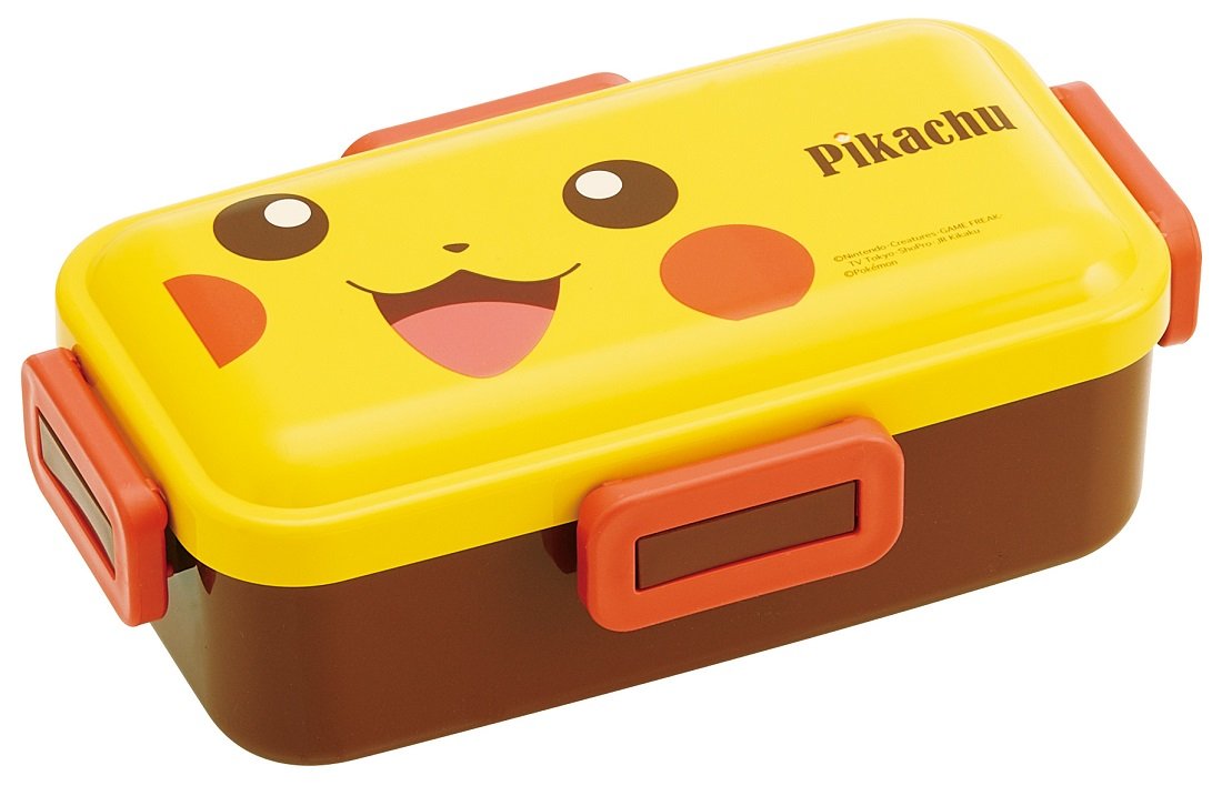 Skater Pikachu Face Pokemon Lunch Box 530ml Dome-Shaped Lid Made in Japan- Japan Figure Store - #1 Bring To You The Best Japanese Goods