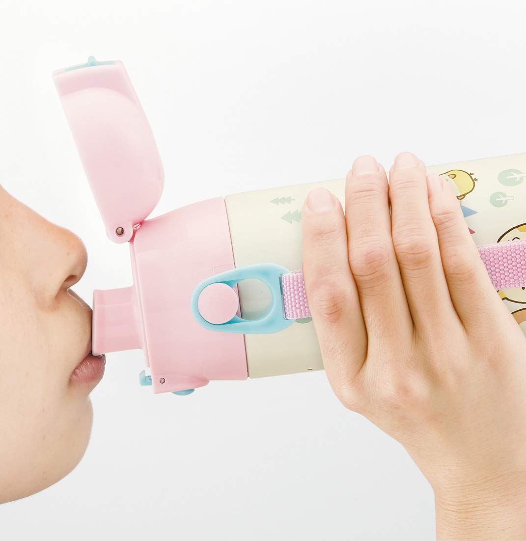 Skater Sumikko Gurashi Stainless Steel Sports Water Bottle Direct Drinking 580ml for Camping - Sdc6N- Japan Figure Store - #1 Bring To You The Best Japanese Goods