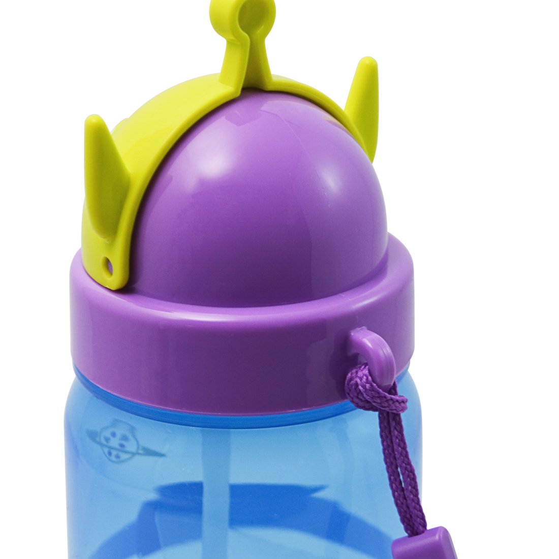 Skater Alien Toy Story Disney 350ml Straw Water Bottle - Die Cut Design- Japan Figure Store - #1 Bring To You The Best Japanese Goods