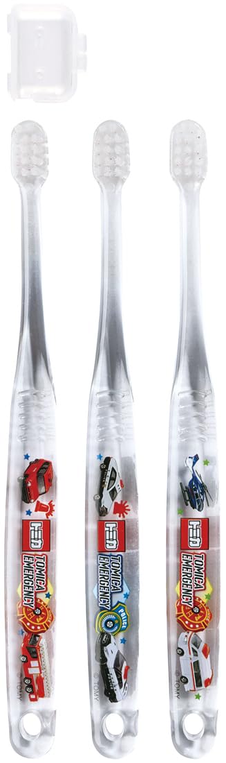 Skater Soft Clear Baby Toothbrush Set Ideal for 0-3 Years Tomica 23 Tbcr4T-A- Japan Figure Store - #1 Bring To You The Best Japanese Goods