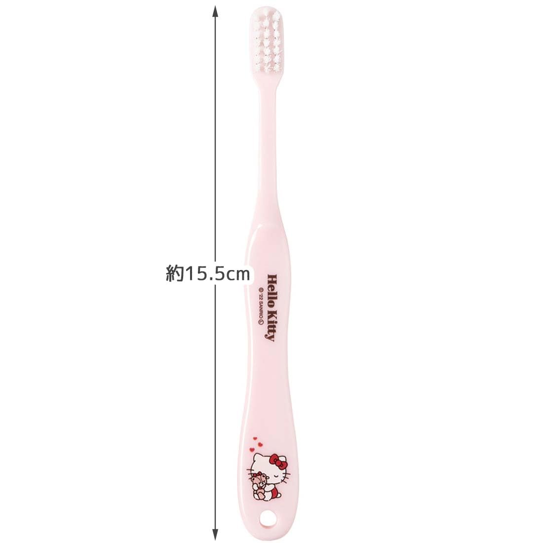 Skater Hello Kitty Soft Toothbrush Set 15.5cm Perfect for 6-12 Years Old 3 Pieces- Japan Figure Store - #1 Bring To You The Best Japanese Goods