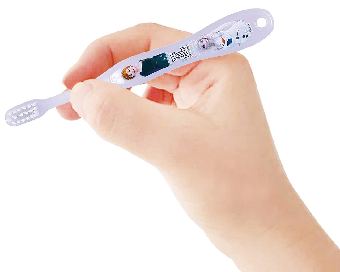 Skater Disney Frozen 2 Soft Toothbrush Set 14cm 8 Pieces for 3-5 Years Old- Japan Figure Store - #1 Bring To You The Best Japanese Goods