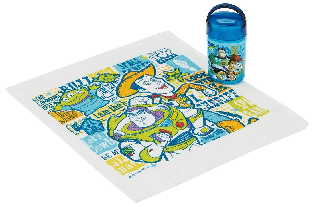 Skater Toy Story Disney Towel Set with Case Made in Japan 32 x 30.5 cm- Japan Figure Store - #1 Bring To You The Best Japanese Goods