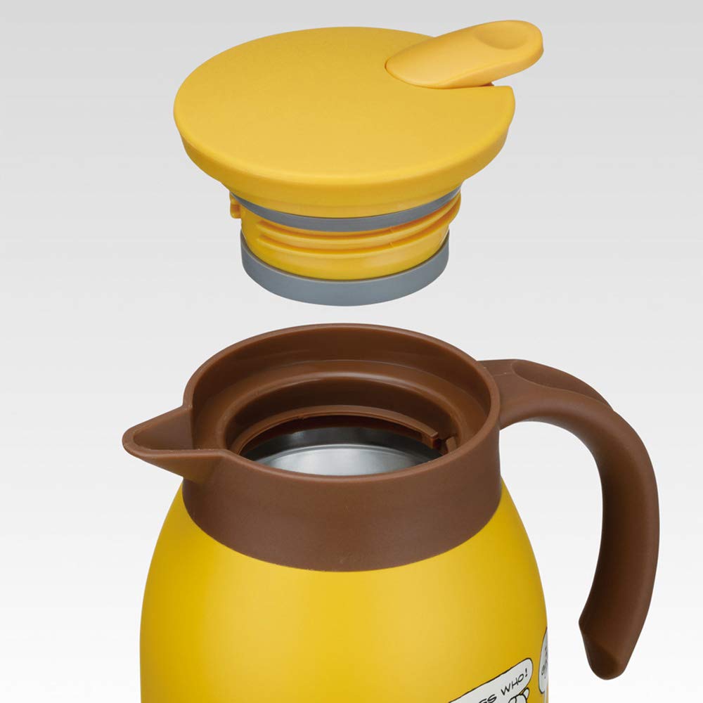 Skater Disney Winnie The Pooh 600ml Double Walled Stainless Steel Vacuum Pot- Japan Figure Store - #1 Bring To You The Best Japanese Goods