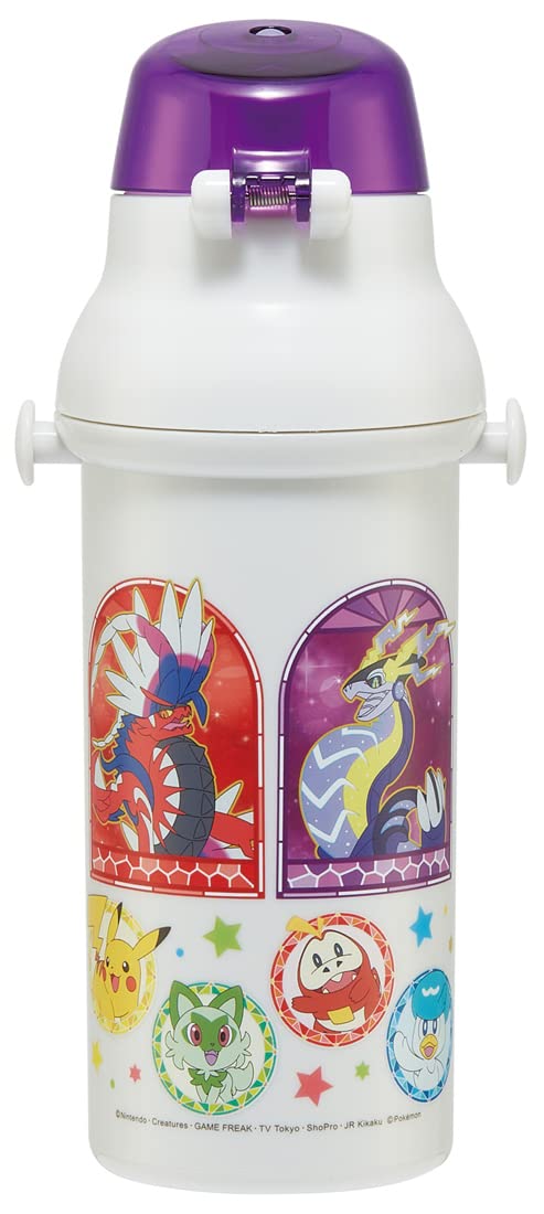 Skater 480ml Pokemon 23 Kids Antibacterial Water Bottle Plastic Made in Japan- Japan Figure Store - #1 Bring To You The Best Japanese Goods