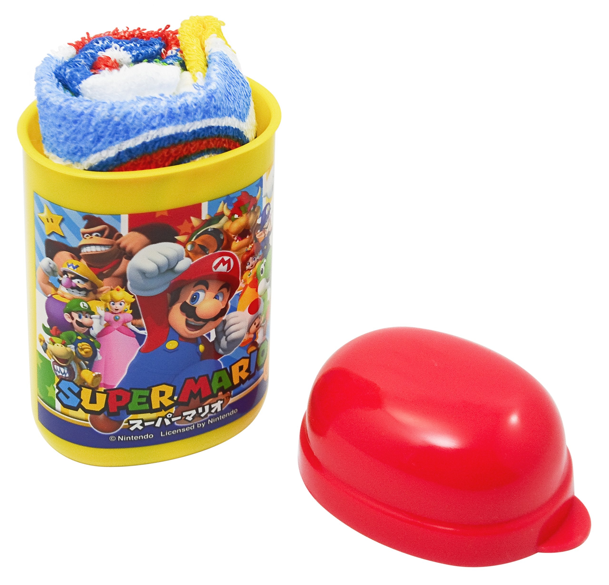 Skater Super Mario 17 Wet Towel Set Made in Japan by Skater- Japan Figure Store - #1 Bring To You The Best Japanese Goods