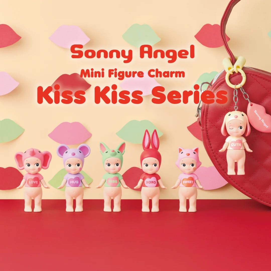 Sonnyangel Kiss Kiss Keychain Charms Series 1 Blind Box Mini Figures Limited Edition