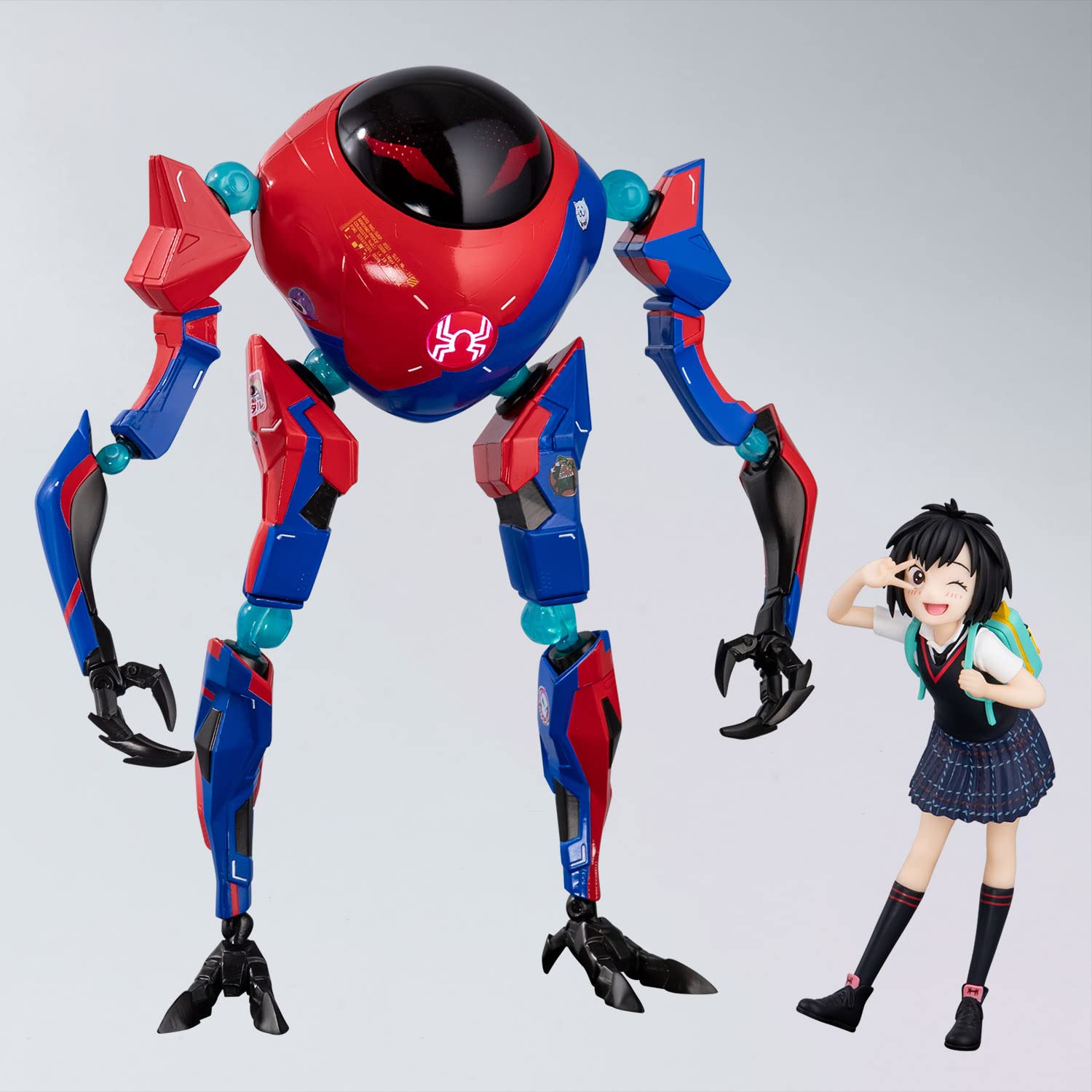 Sen-Ti-Nel Spider-Verse Sv Action Peni Parker SPDR Figure Set- Japan Figure Store - #1 Bring To You The Best Japanese Goods