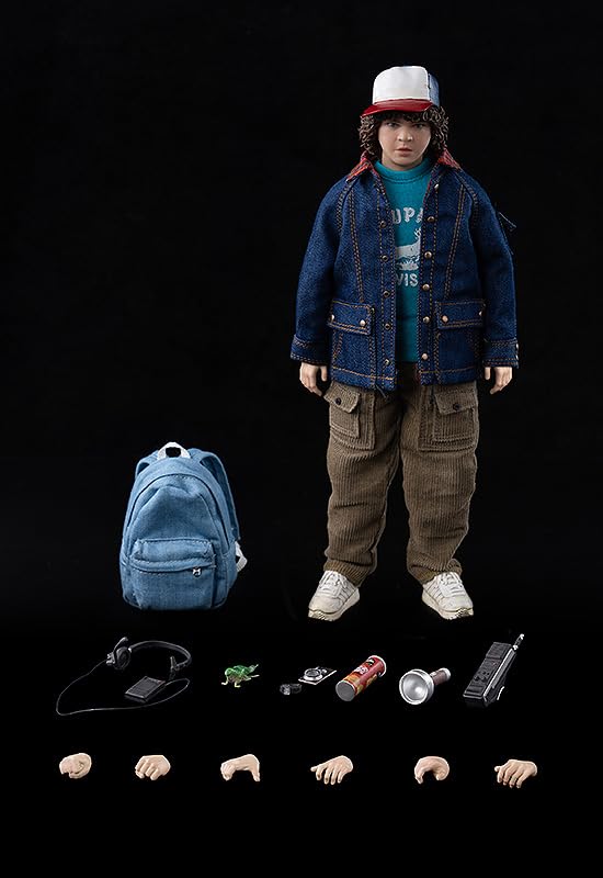 Threezero Dustin Henderson 1/6 Figure 2024 Re-Release Stranger Things Collectible- Japan Figure Store - #1 Bring To You The Best Japanese Goods