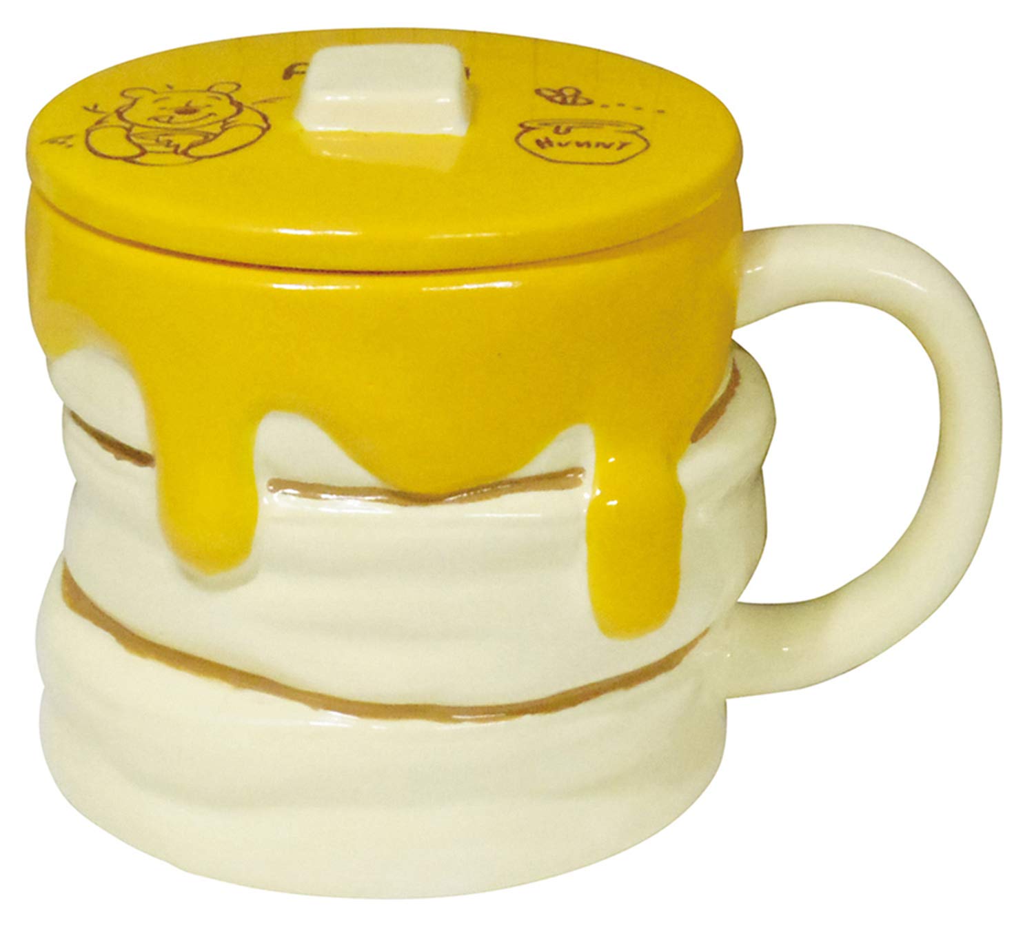 Sun Art Disney Winnie The Pooh Mug with Honey Pancake Mold 330ml Gift Set- Japan Figure Store - #1 Bring To You The Best Japanese Goods