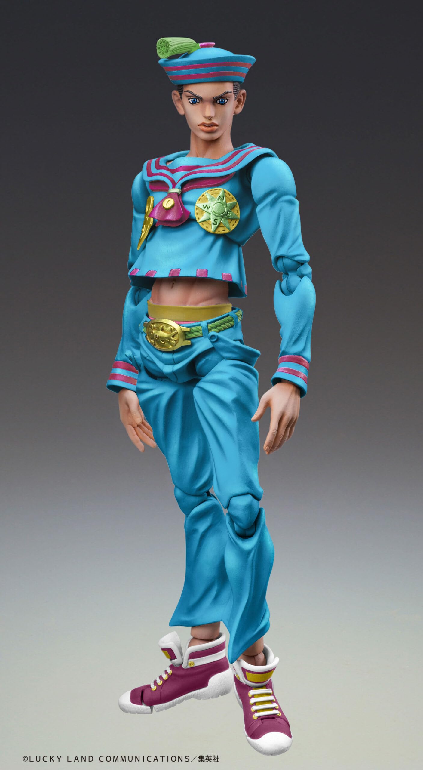 Doctors Entertainment Super Action Statue Jojo 8 Josuke Higashikata Figure- Japan Figure Store - #1 Bring To You The Best Japanese Goods