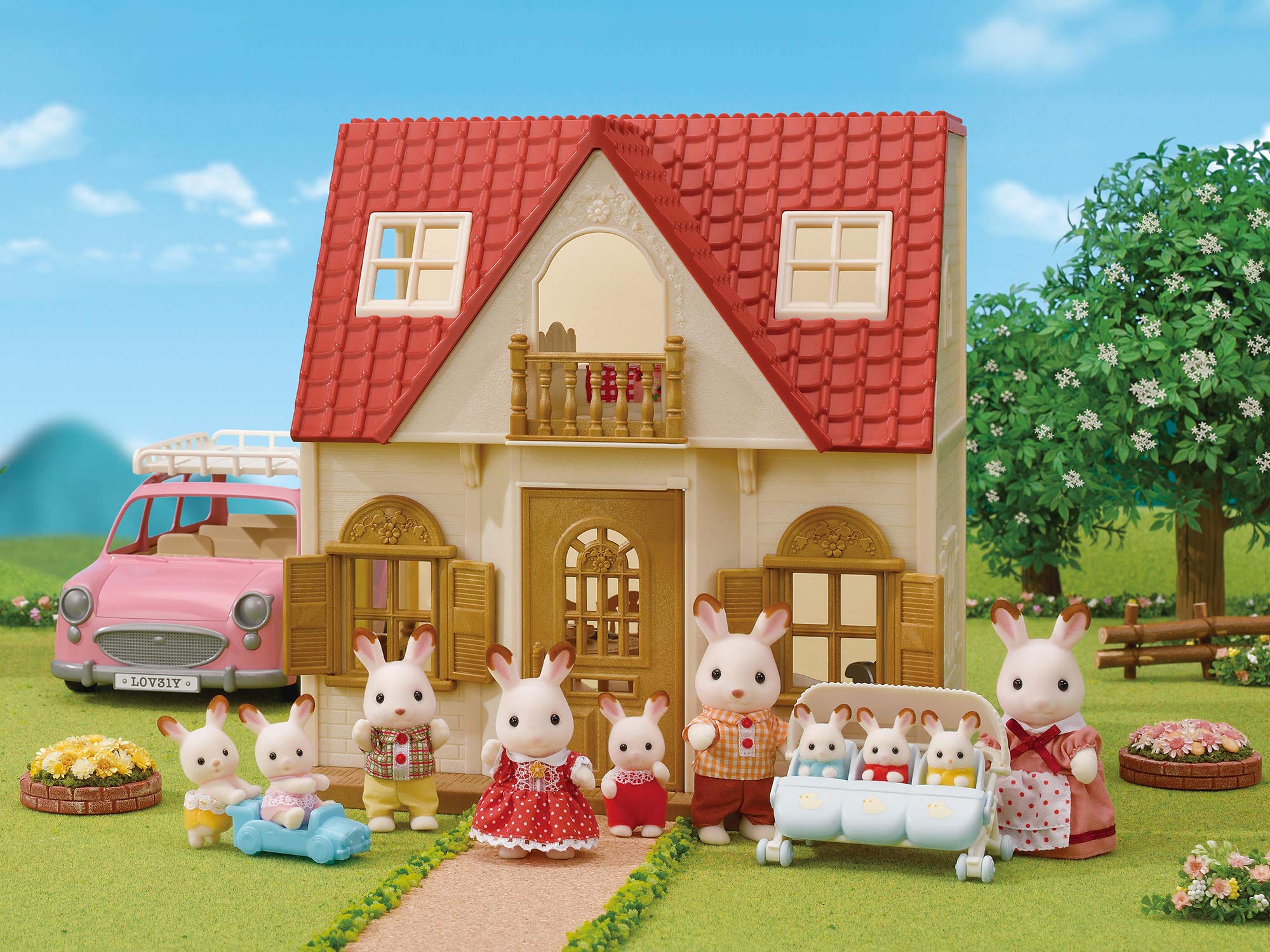 Epoch Sylvanian Families Dh-07 St Mark Certified Dollhouse for Ages 3+ Toy- Japan Figure Store - #1 Bring To You The Best Japanese Goods