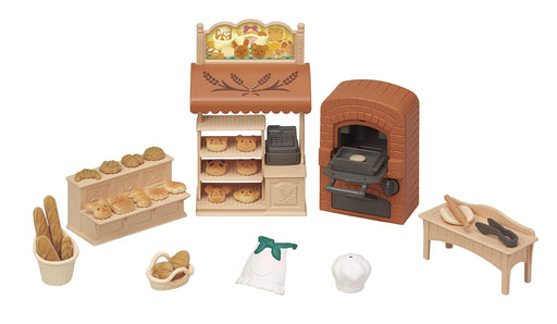 Epoch Sylvanian Families First Bakery Set Mi-88 St Mark Ages 3+ Dollhouse Toy- Japan Figure Store - #1 Bring To You The Best Japanese Goods