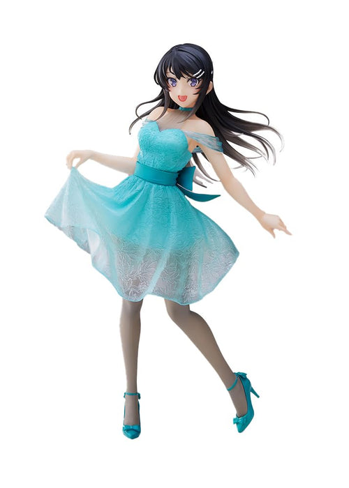 Taito Rascal Bunny Girl Senpai Mai Figure Clear Dress Ver Coreful Collection