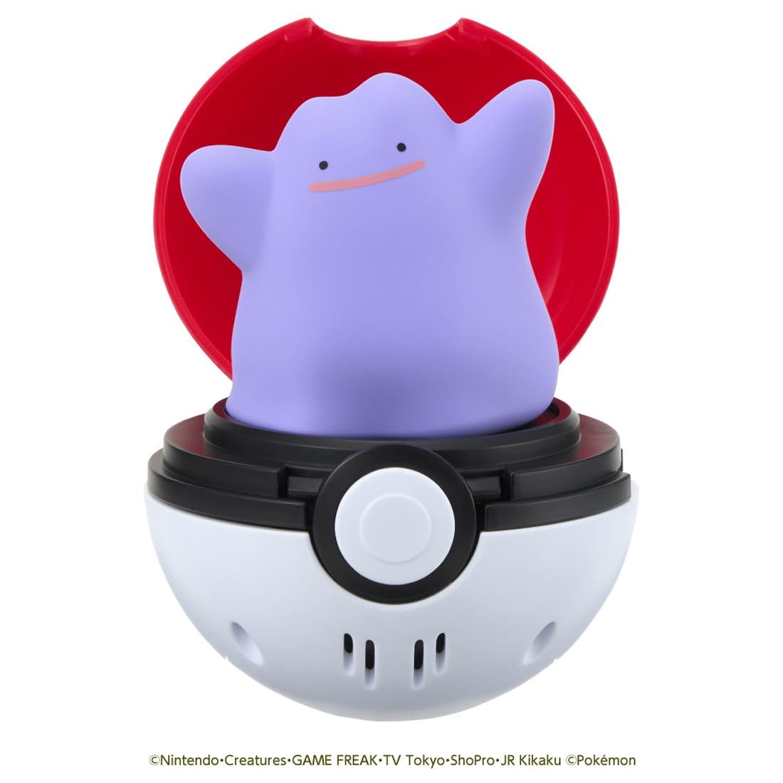 Takara Tomy Pokemon Pyokopunyu Ditto Soft Plush Toy Collectible