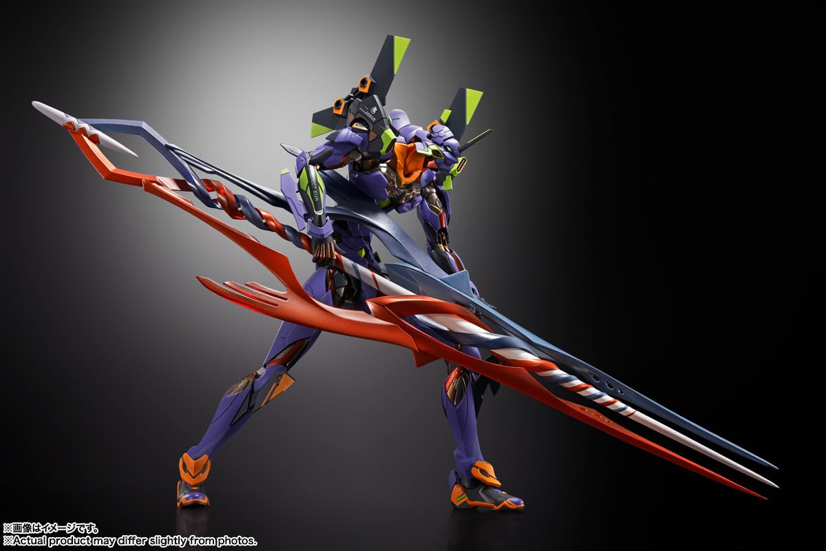 Tamashii Nations Metal Build Evangelion Unit 01 Figure 220mm with Spear
