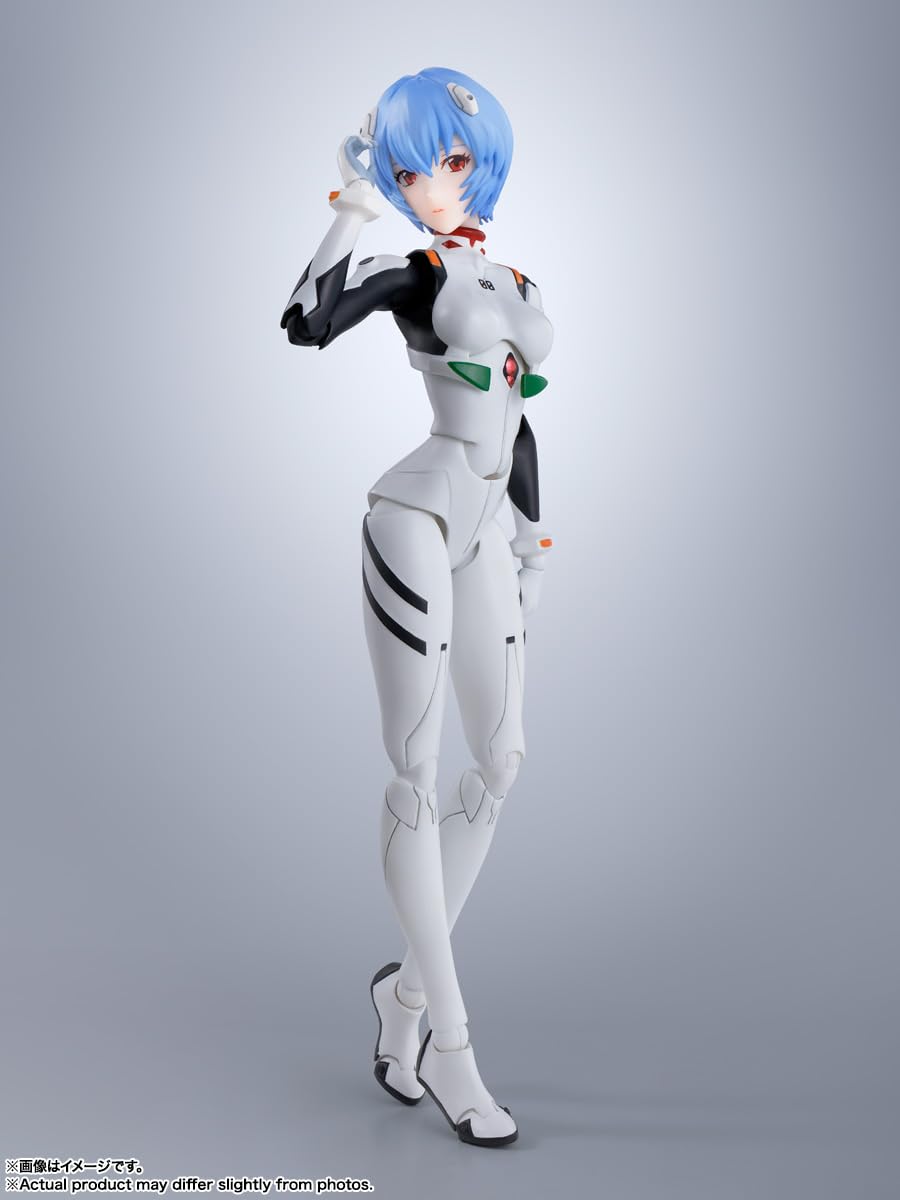 Tamashii Nations SH Figuarts Rei Ayanami 135mm PVC ABS Movable Figure Evangelion