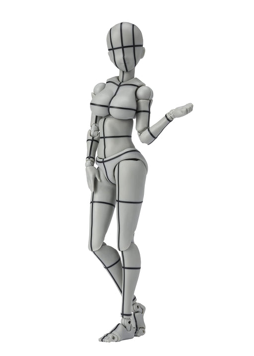 Tamashii Nations Shfiguarts Body-Chan Gray Wireframe Edition 13 Resale Version- Japan Figure Store - #1 Bring To You The Best Japanese Goods