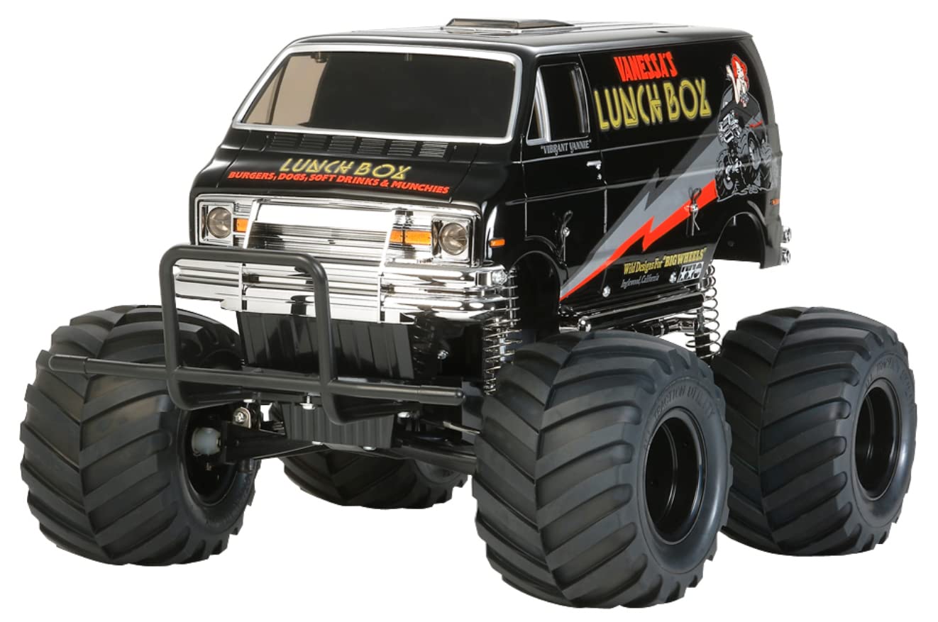 Tamiya 1/12 Lunch Box Black Edition Electric RC Car 58546- Japan Figure Store - #1 Bring To You The Best Japanese Goods