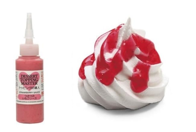 Tamiya 76642 Decoration Series No.42 Crumbly Strawberry Sauce 20ml- Japan Figure Store - #1 Bring To You The Best Japanese Goods