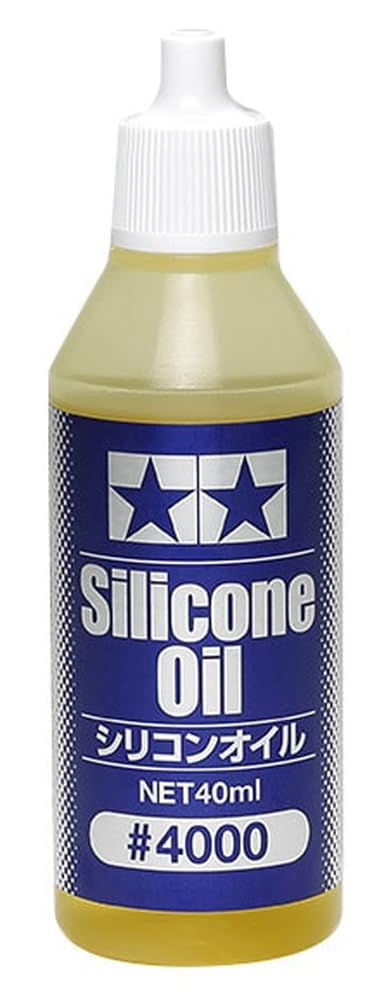 Tamiya Hop-Up Options Silicone Oil #4000 22006 for RC Cars - 40ml- Japan Figure Store - #1 Bring To You The Best Japanese Goods