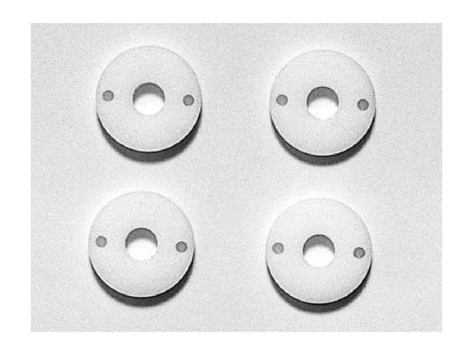 Tamiya Hop-Up Options TRF 2-Hole Damper Pistons - High Performance Upgrade- Japan Figure Store - #1 Bring To You The Best Japanese Goods