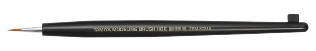 Tamiya Modeling Brush HGII Face Brush Thin 87218 Black- Japan Figure Store - #1 Bring To You The Best Japanese Goods