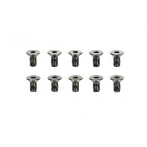 Tamiya 3X6mm Steel Hexagonal Flat Head Screws 10pcs RC Spare Parts No.1625- Japan Figure Store - #1 Bring To You The Best Japanese Goods