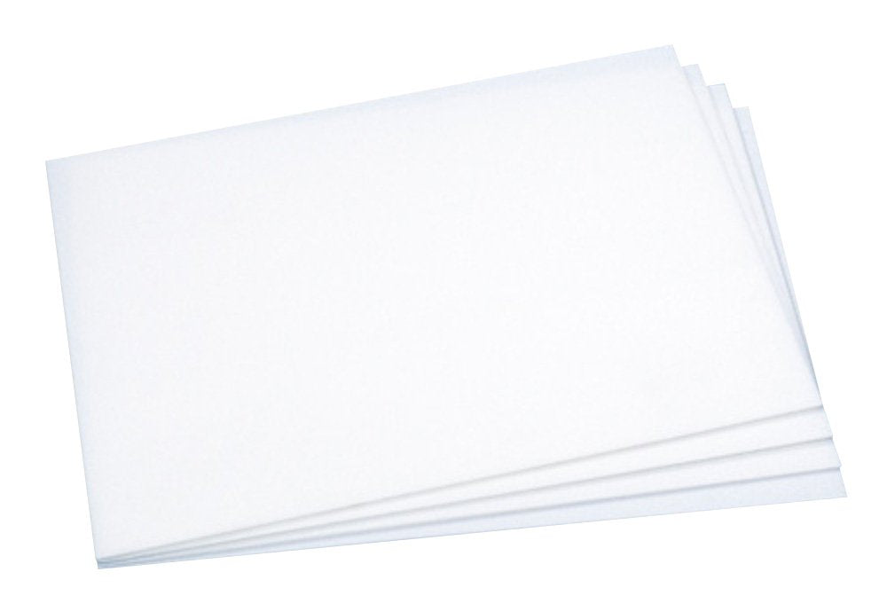 Tamiya Fun Craft White Plastic Sheet 0.5mm B4 Size - 4 Sheets (70123)- Japan Figure Store - #1 Bring To You The Best Japanese Goods