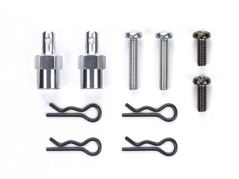 Tamiya Hop-Up Options OP-120 Red F1 Aluminum Body Mount- Japan Figure Store - #1 Bring To You The Best Japanese Goods