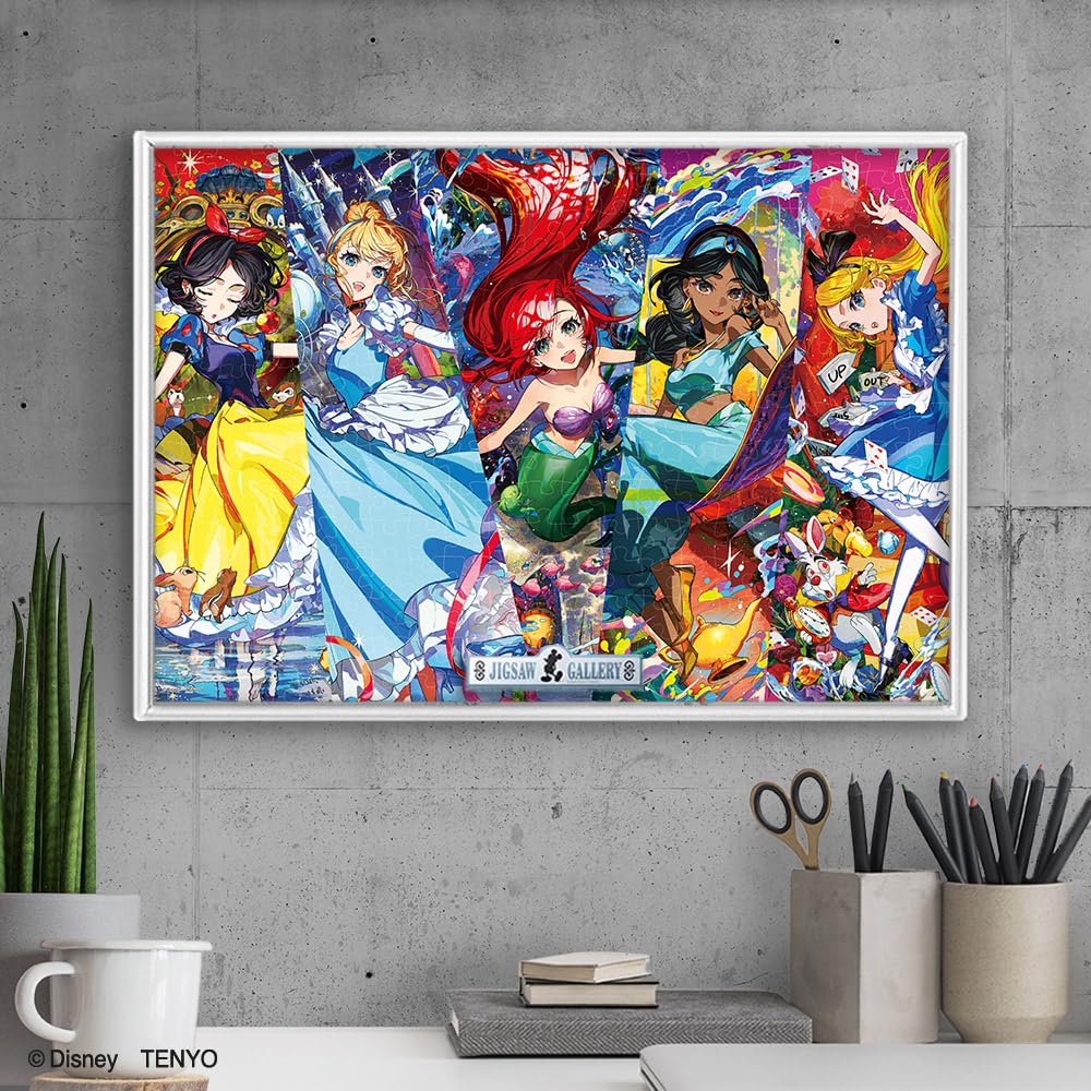 Tenyo 300-Piece Jigsaw Puzzle Disney Girls 30.5x43cm Made in Japan