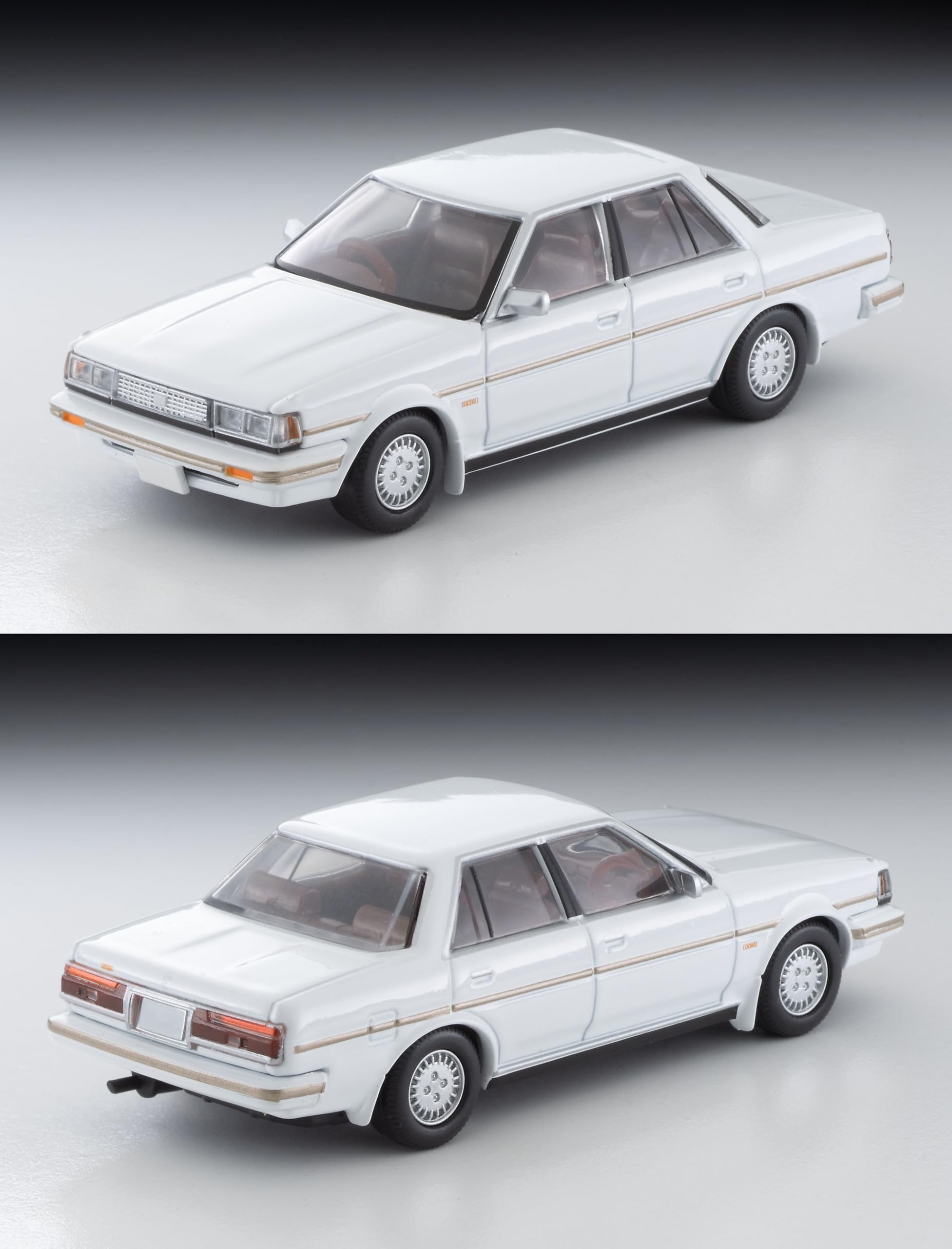 Tomytec Tomica LV-N156C 1/64 Toyota Cresta Exceed White 1985 Model- Japan Figure Store - #1 Bring To You The Best Japanese Goods