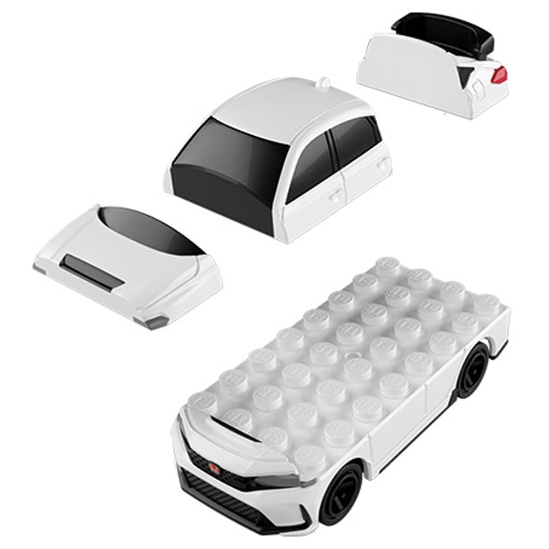 Takara Tomy Tomica Plarail Honda Civic Type R Block Toy Car Model