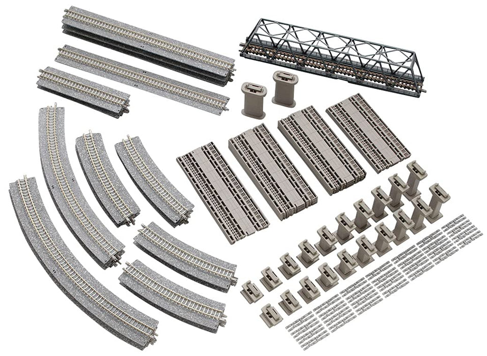 Tomytec Tomix N Gauge Canted Rail Intersection Set Cc 91013 Model Supplies- Japan Figure Store - #1 Bring To You The Best Japanese Goods