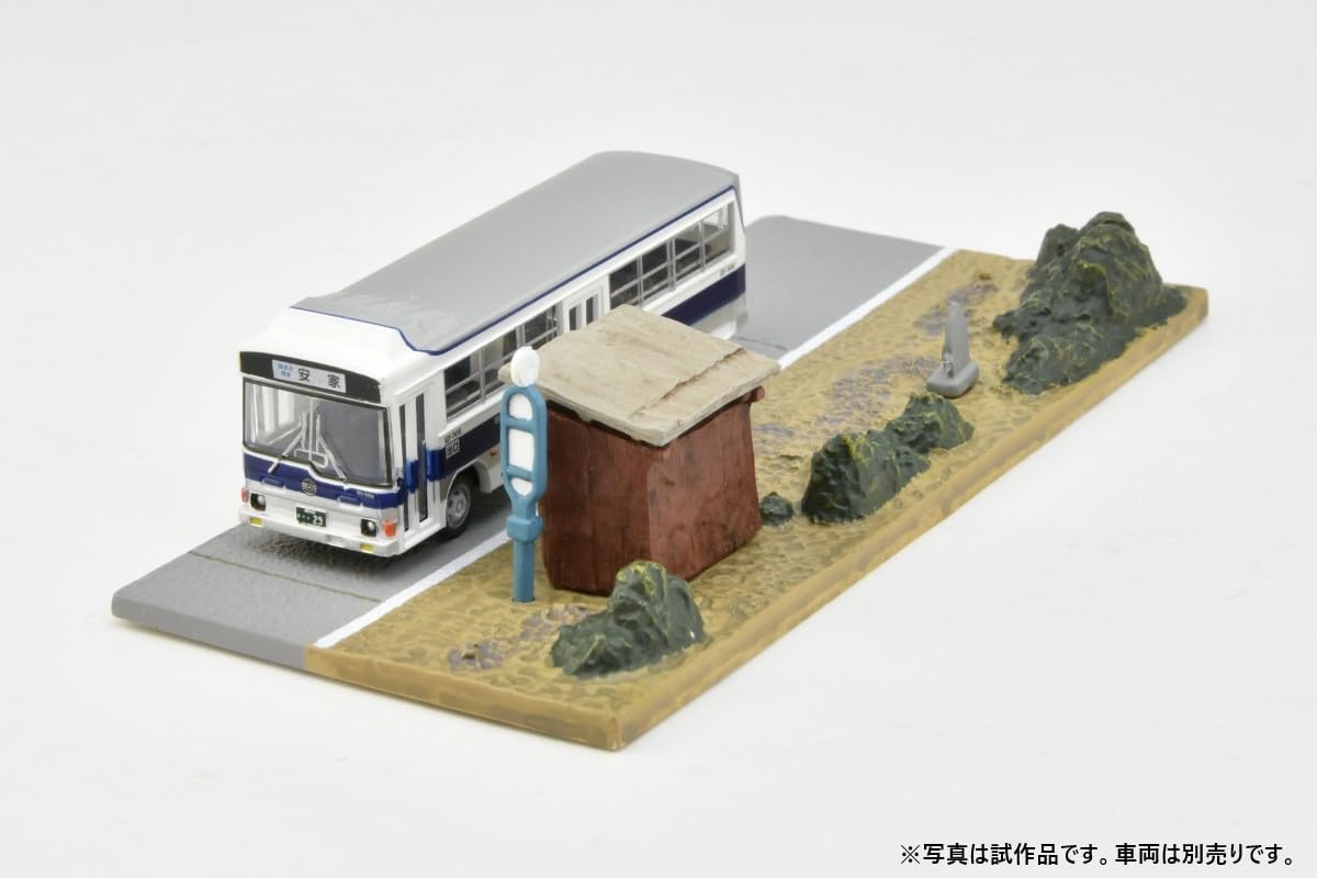 Tomytec Scenery Accessories Bus Stop B5 Diorama Supplies Model 335108- Japan Figure Store - #1 Bring To You The Best Japanese Goods