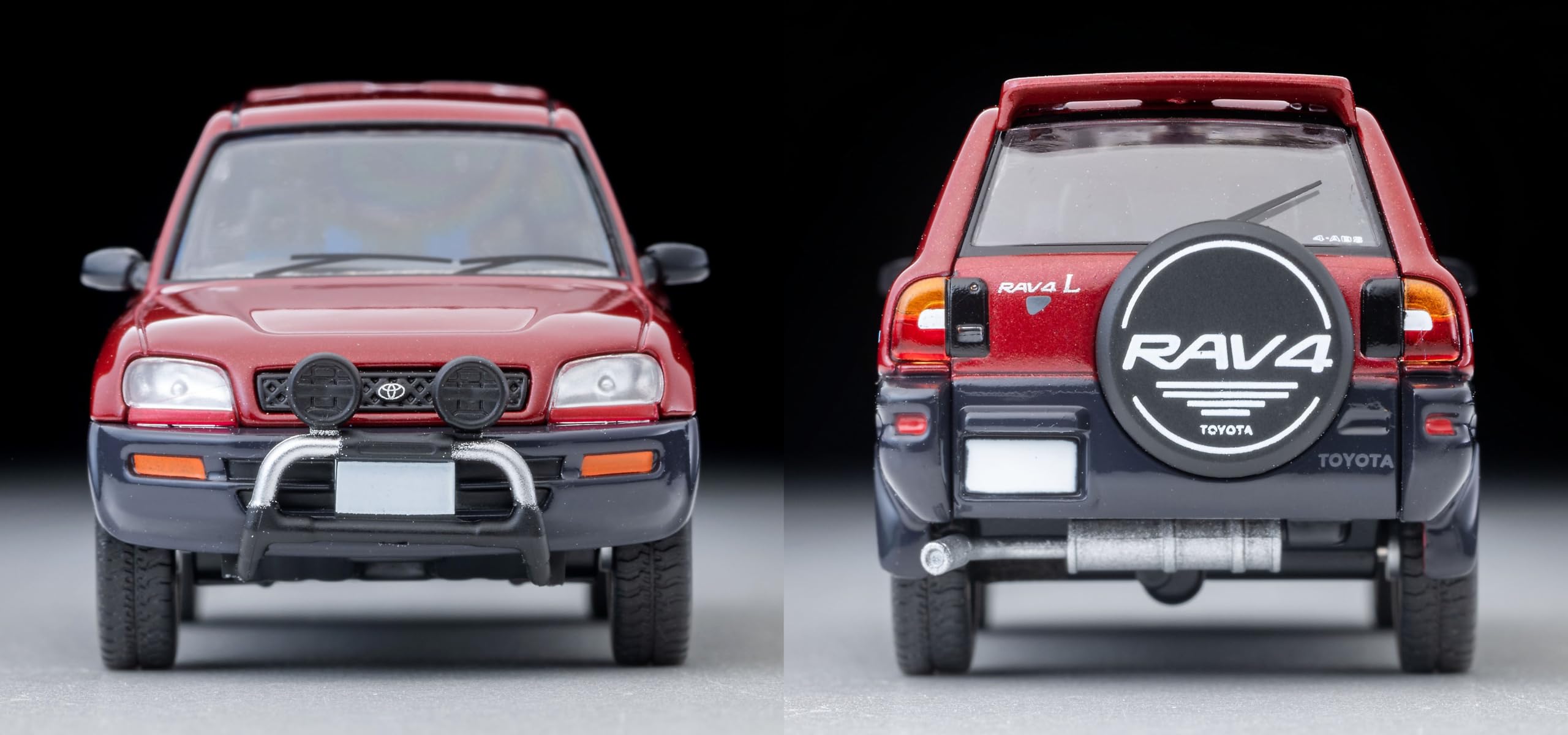 Tomytec Tomica Limited Vintage Neo 1/64 Toyota RAV4L V 1995 Wine Gray Model
