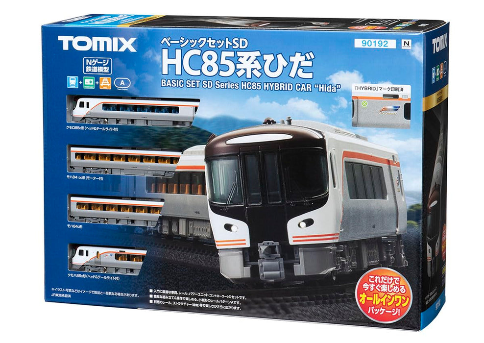 Tomytec Tomix N Gauge Basic Set Hc85 Series Hida 90192 Railway Model Beginner Set- Japan Figure Store - #1 Bring To You The Best Japanese Goods