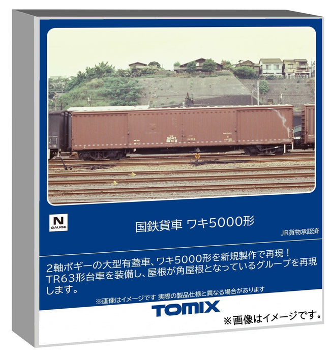 Coffret de train de marchandises Waki 5000 Tomytec Tomix N Gauge, modèle 8759