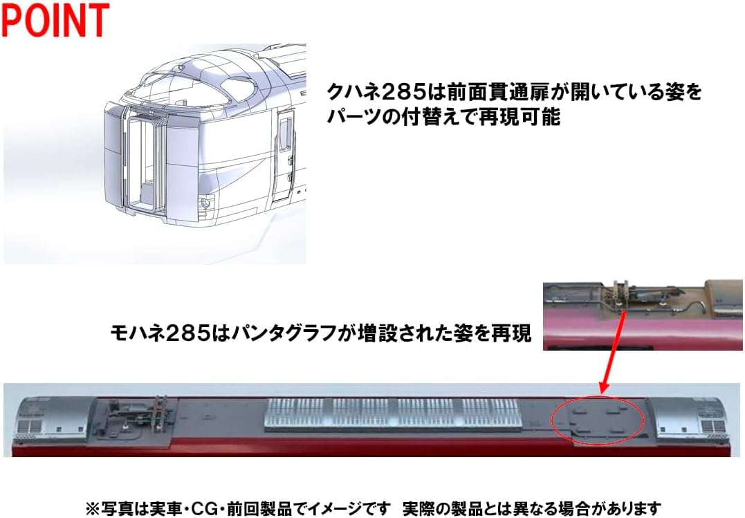 Tomytec Tomix HO Gauge 285 Series Sunrise Express Basic Set A HO-9087 Train Model- Japan Figure Store - #1 Bring To You The Best Japanese Goods