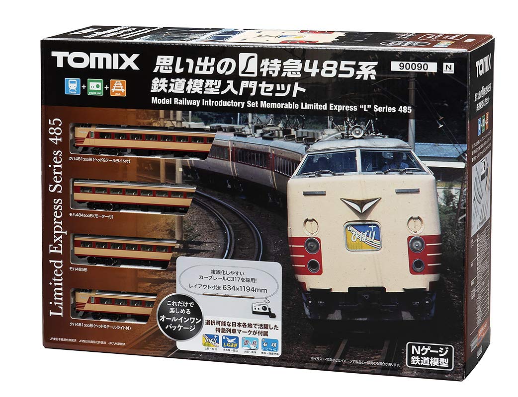Tomytec Tomix N Gauge 485 Series Express Model Introductory Set 90090- Japan Figure Store - #1 Bring To You The Best Japanese Goods