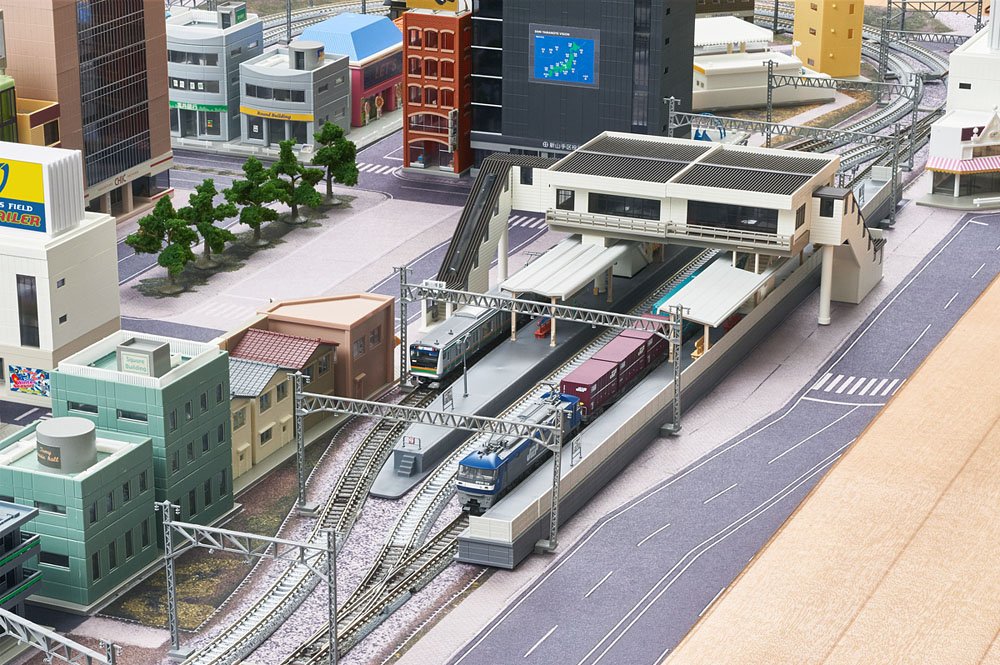 Tomytec Tomix N Gauge Panorama Mat Town 8192 Railway Model Supplies- Japan Figure Store - #1 Bring To You The Best Japanese Goods