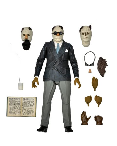 Neca Universal Monsters Invisible Man Dr. Jack Griffin 7 Inch Action Figure- Japan Figure Store - #1 Bring To You The Best Japanese Goods